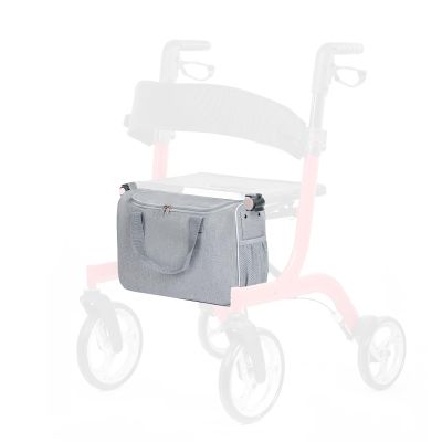 Replacement Parts for Drive Nitro Aluminum Rollator high-Capacity Storage, Suitable for Walking aid Accessories for the Elderly and Rollable Folding Walking aids. (Gray)