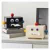 Home Decor Cute Puppet Tissue Box Large-Caliber Living Room Desktop Ornaments Napkin Storage Holder Tissue Box(Black) view 3