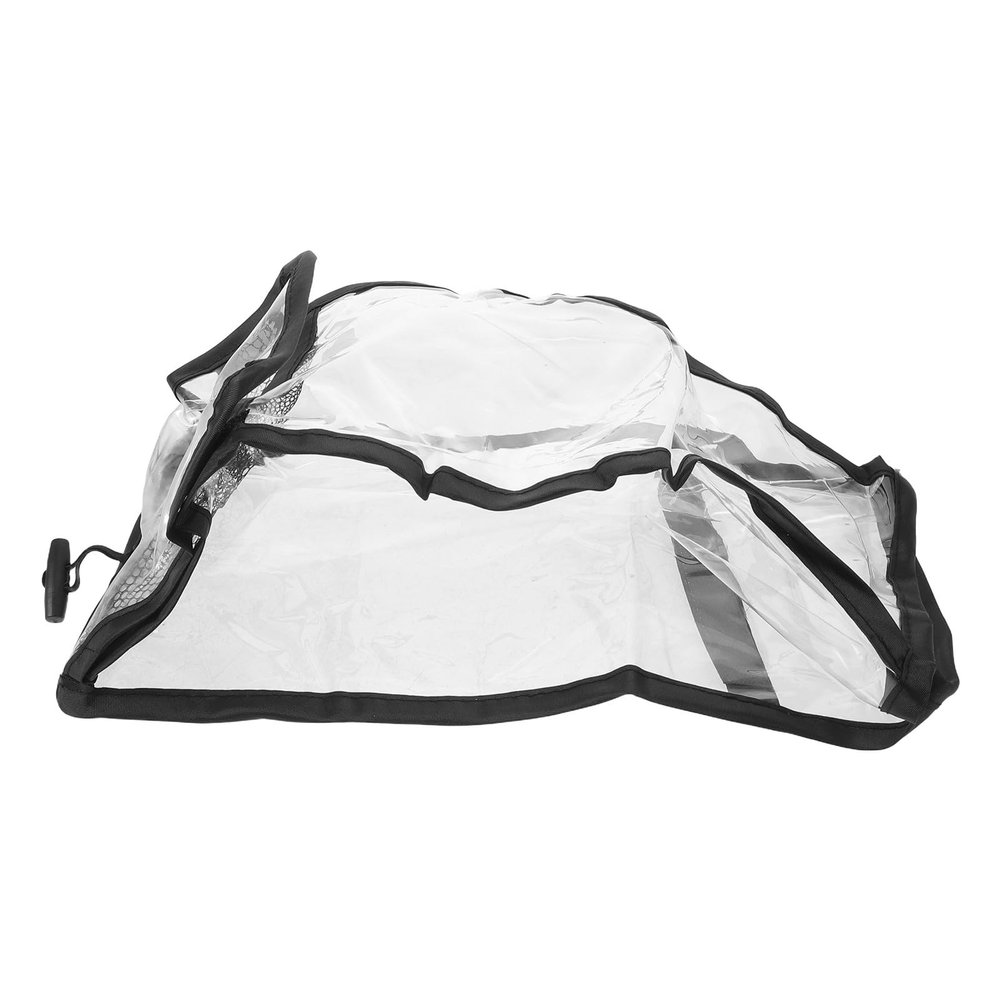 Operitacx Clear Mobility Scooter Control Panel Cover - Electric Wheelchair Joystick Rain Shield - Ventilated Protective Cap in Wet Or Humid Weather Conditions
