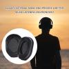 Nonallergenic Replacement Ear Covers Ventilation Spongiform Plan Reduces Heat Develop Seamless Sound Knowledge Closed Plan Ear Bolsters view 2