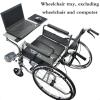 Adjustable Wheelchair Desk with Cup Holder - Ideal Universal Tray for Elderly and Disabled, Portable & Height-Adjustable - Perfect Aid for Easy Access and Convenience view 4