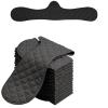 10Pack Boob Bra Towel for Breast Towel Sling Bra Liners for Women 3 Layer Reusable Underboob Sweat Absorber (10PCS,Black) view 1