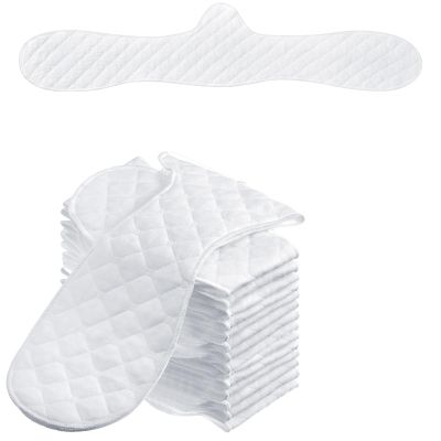 10Pack Boob Bra Towel for Breast Towel Sling Bra Liners for Women 3 Layer Reusable Underboob Sweat Absorber (5PCS,White)