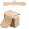 10Pack Boob Bra Towel for Breast Towel Sling Bra Liners for Women 3 Layer Reusable Underboob Sweat Absorber (5PCS,Beige) view 1