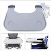 Wheelchair Lap Tray Table Detachable with 2 Cup Holders for Rest Home The Disabled Fits Wheelchair Arms of 16inch - 20inch view 2