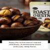Korean Food Roasted Chestnuts, Easy Peel, 240g (2pk x 120g) Organic Healthy view 4