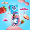 Dutch Lady Nutritious Milk Strawberry Flavor Calcium, Vitamin D & Vitamin C Gluten Free Ultra Pasteurized (UHT) Kosher 6.1 Fl Oz Pack Of 24 view 3
