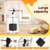 CAROD Traditional Manual Butter Churn Maker, 1.2L Capacity Glass Jar with Sifting Lid, Create Delicious Homemade Butter within 15 Min, Upgraded Design Protect from Injury view 3
