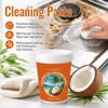 Coconut Oil Cleaning Paste,Multi-Purpose Coconut Oil Cleaning & Polishing Paste,Stainless Steel Cookware Cleaner,All-Purpose Cleaner Removes Stains for Wood Furniture, Leather,Kitchen Surfaces view 2