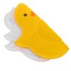 VOSAREA 2pcs Silicone Bathroom Foot Scrubber Mat with Non-Slip Suction Cups for Shower and Wet Room Use, Small Yellow Duck Shape Stimulates Circulation and Provides Gentle Exfoliation view 1