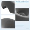 Deskium Prone Pillow for Face Down Sleeping, Memory Foam Massage Pillow for Surgery Recovery, Gray, Suitable for Adults and Little Minds, Ideal for Resting and Relaxing, Soft Breathable Fabric view 2