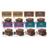 Ghirardelli Premium Brownie Mix Variety Pack 2 Each of Dark Chocolate (20 oz), Chocolate Caramel Turtle (18.5 oz), Supreme (18.75 oz) & Ultimate Chocolate (19 oz), 8 Count (Variety Pack) view 1