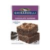 Ghirardelli Premium Brownie Mix Variety Pack 2 Each of Dark Chocolate (20 oz), Chocolate Caramel Turtle (18.5 oz), Supreme (18.75 oz) & Ultimate Chocolate (19 oz), 8 Count (Variety Pack) view 3