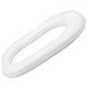NULYLU Travel Toilet Seat Cushion Replacement Pu Toilet Pad Easy-to-Clean Washable Space-Saving view 1