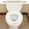NULYLU Travel Toilet Seat Cushion Replacement Pu Toilet Pad Easy-to-Clean Washable Space-Saving view 3