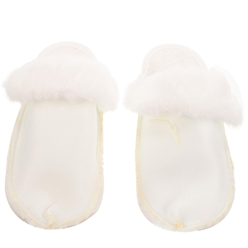 GLEAVI 1 Pair Winter Plush Shoe Inserts Warm Slippers Inserts Lightweight Plush Clog Liners Superior Warmth for Cold Weather Size 40-41