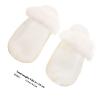 GLEAVI 1 Pair Winter Plush Shoe Inserts Warm Slippers Inserts Lightweight Plush Clog Liners Superior Warmth for Cold Weather Size 40-41 view 4