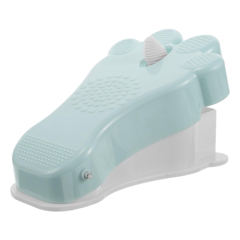 FUOYLOO Foot Scrubber Toe Cleaning Brush with Press and Clean Design for Thorough Cleaning, Silicone and Plastic Foot Washer Brush Suitable for Homes and Nursing Homes, for Patients
