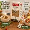 Buckwheat Flakes, Whole Grain Breakfast Flakes for Oatmeal, Yogurt, Smoothies & Baking, 10 Single Serve Packets (0.7 oz Each), 7.0 oz Total view 2