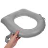 HEMOTON Inflatable PVC Toilet Seat Cushion with Suction Cups, Anti-Slip and Easy to Clean Toilet Heightening Pad for Seniors, Suitable for Households and Travel Use view 4