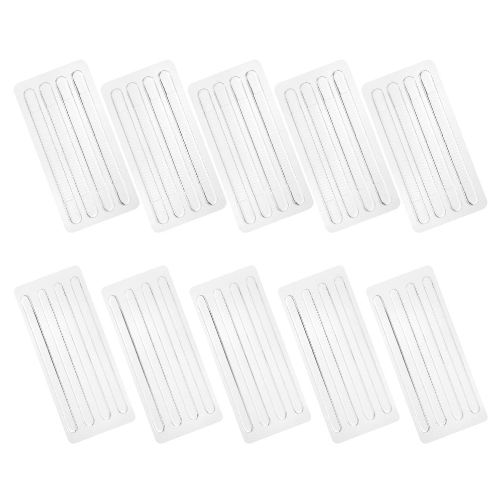 MAGICLULU 10 Pieces Silicone Heel Cushion Inserts with Self-Adhesive Strip Design for Foot and Sandals Anti-Slip Heel Protector Pads and Provide Discreet Comfort for Occasions