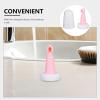 JEWEDECO Finger Toothbrush for Newborns, Three-Sided Design with Soft Liquid Silicone Bristles, Finger Sleeve for Easy Control and Safe Oral Cleaning of Gums and Tongue view 3