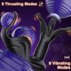 Handheld Electric Back Massager Waterproof, Compact & USB Rechargeable, 10 Powerful Modes for Full Body Muscle Relaxation W1803 view 4