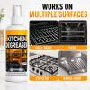 Qiieoev 2026 New Greasekiller Spray Grill Cleaner 4.05OZ, Kitchen Degreaser Spray for BBQ Grates, Ovens, Stovetops, Range Hoods, Stainless Steel, Heavy-Duty Grease Remover (3 PCS, 1.75 OZ) view 4