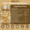 Natural Lymphatic Drainage Supplements with Dandelion, Burdock, Cleavers & Echinacea Herbal Blend Capsules Supports Fluid Balance, Detox & Daily Wellness Non-GMO, Vegan, Gluten Free 60 Capsules view 3