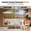 BAUFIX 2026 Upgraded Heavy Duty Kitchen Degreaser Foam Cleaner, Multipurpose Kitchen Degreaser Cleaner Spray, Suitable for Glass Cooktop, Gas Stove Top, Air Fryer, BBQ Grill (1 Pcs) view 4