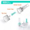 ONE-CARE Pen Tips 32G x 4mm, Twist-On, Thin-Wall Design, 100/bx,ref.3012-03 view 4