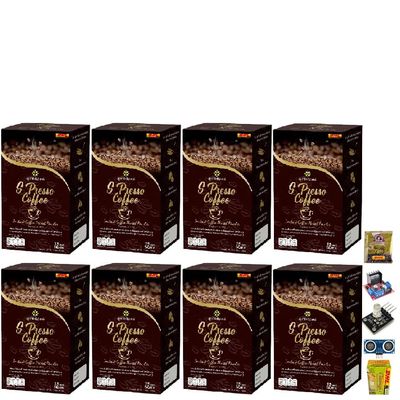 SPressoCoffee Coffee 8in1 Robusta 255g Roasted Snack Set 8