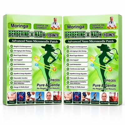 Moringa Microdarts Body Patch, Nano Delivery, 7 Patches (2 Boxes 14 Patches)