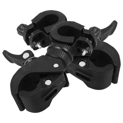 WOFASHPURET 2pcs Lightweight Cane Holder with Cane Clip and Walking Stick Rack for Wheelchair and Electric Scooter Accessories Sturdy Plastic and Metal Crutch Storage Bracket for Elderly