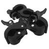 WOFASHPURET 2pcs Lightweight Cane Holder with Cane Clip and Walking Stick Rack for Wheelchair and Electric Scooter Accessories Sturdy Plastic and Metal Crutch Storage Bracket for Elderly view 1