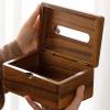 Black Walnut Tissue Dispenser Box Wooden Dining Table Paper Container (18x12x9cm) view 3
