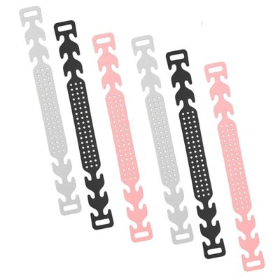 FESTFENDS 6pcs Adjustable Mask Extender Strap Plastic Ear Band Buckles for Men and Women Ear Pressure Comfortable Mask Accessory