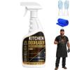 Greasekiller Bbq Spray, Heavy Duty Grill Degreaser for Grates, Smokers, Drip Pans, Multi Foaming Grease Remover, Fast Remove Baked-On Food Residue, Grill Cleaning Supplies, 120ML/500ML (500) view 1