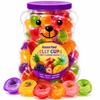 Assorted Jelly Cups Bear Jar, 34 Count Fruit Snacks Kids Variety Pack view 1