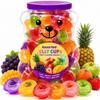 Assorted Jelly Cups Bear Jar, 34 Count Fruit Snacks Kids Variety Pack view 2