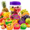Assorted Jelly Cups Bear Jar, 34 Count Fruit Snacks Kids Variety Pack view 3