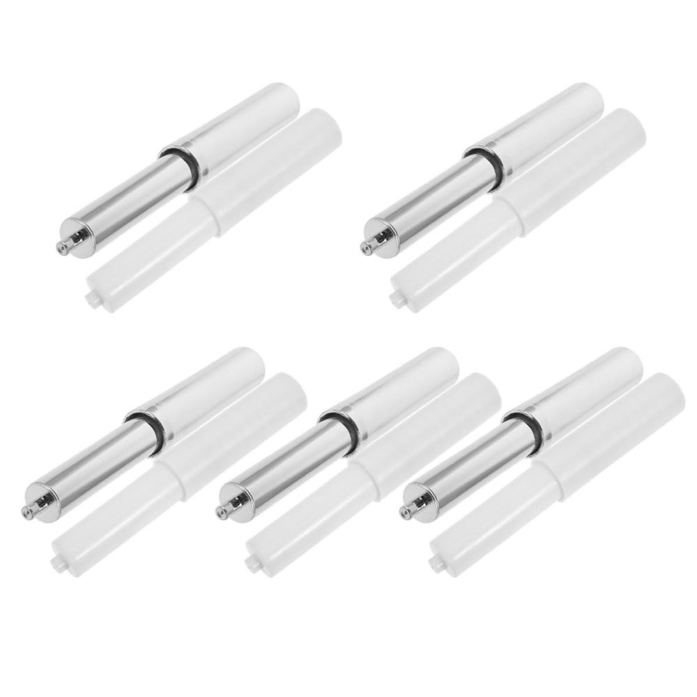SHINYPASING Spring Loaded Toilet Paper Roller Replacement Spindle Rod 10pcs with Smooth Rotation and Adjustable Design, Plastic and Stainless Steel Tissue Holder for Office and Commercial