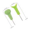 Beavorty 2pcs Lightweight Plastic Braille Stylus Pens for Accurate Braille Writing Writing Tools for Blind Students Learning at Home or School view 2