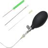 Aymzbd Egg Decorating Pump Blower Hollowing Tool Set with Comfortable Rubber Hand Pump for Clean Eggshell Crafting DIY Painting Suitable for Classroom Projects Easter Activities Home Display view 1