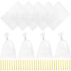 ZUNOXAZ 100pcs Plastic Bread Bags for Homemade Bread and Cookies with Tie Closure, Sturdy Food Storage Pouches for Fresh Pastries in Bakeries and Parties view 1