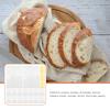 ZUNOXAZ 100pcs Plastic Bread Bags for Homemade Bread and Cookies with Tie Closure, Sturdy Food Storage Pouches for Fresh Pastries in Bakeries and Parties view 3