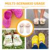 BESPORTBLE Detachable Plush Hole Shoe Liner Insole Insert for Winter Warmth, Soft Cotton Material Easy Slip-on Design, for Camping and Hiking, Protects Shoes from Dirt and Wear view 3