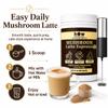 10-in-1 Mushroom Coffee Latte Mushroom Coffee 500g + Free Frother view 4