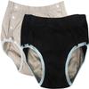 Adult Washable Leakproof Underwear Reusable Snap Incontinence Briefs view 1