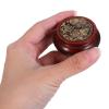 Totority Wooden Baoding Balls with Natural Wood Texture 2pcs for Hand Strengthening and Relaxation, Dual Sided Design for Meditation and Hand Exercise for Meditation and Exercise view 4